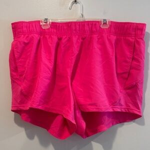 Athletic Works Women's Shorts in Vivid Pink